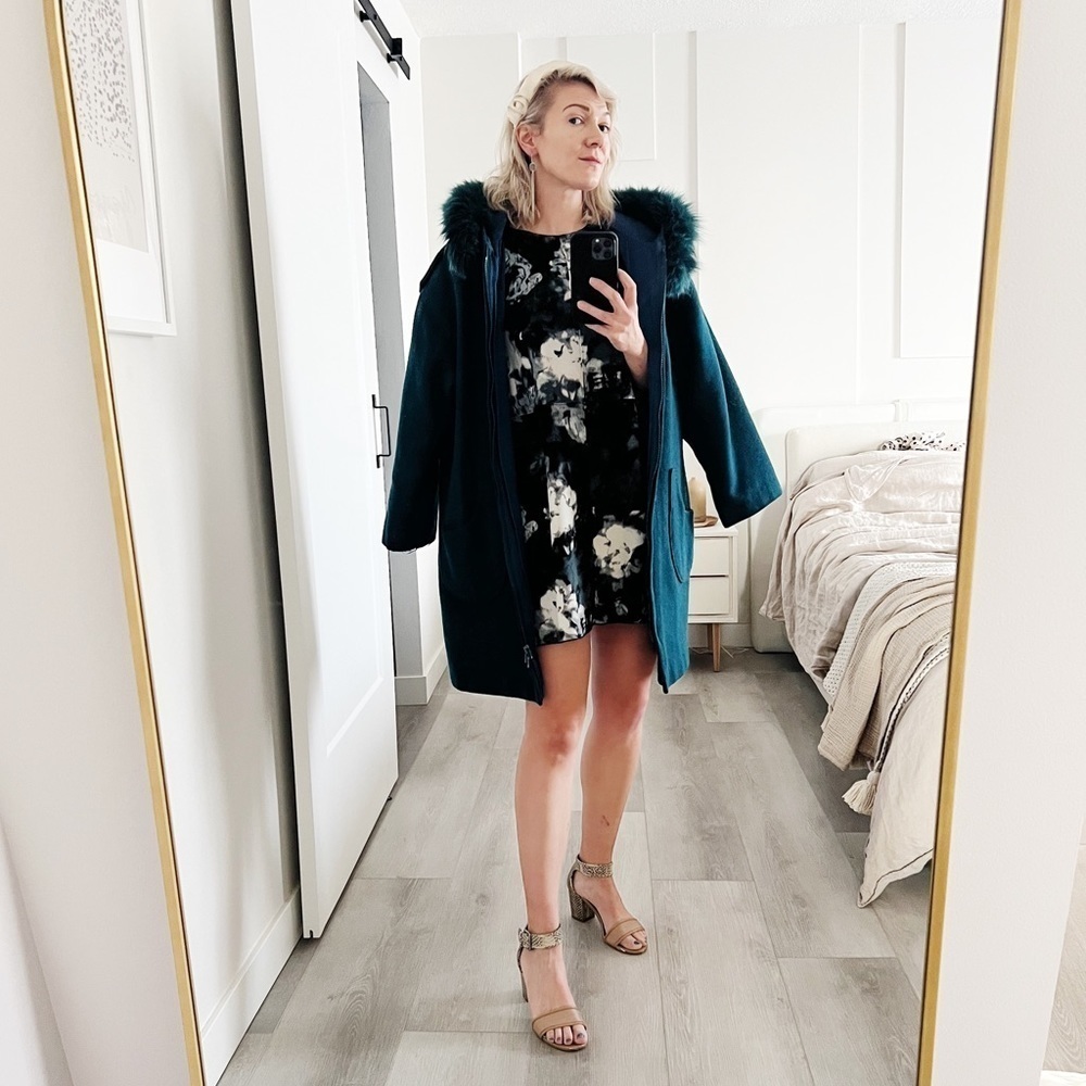 ARITZIA Wilfred Myosotis Dress - Shortened - Picture 6 of 9